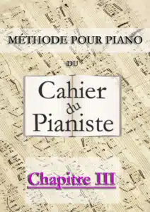 Méthode pour piano du Cahier du pianiste.