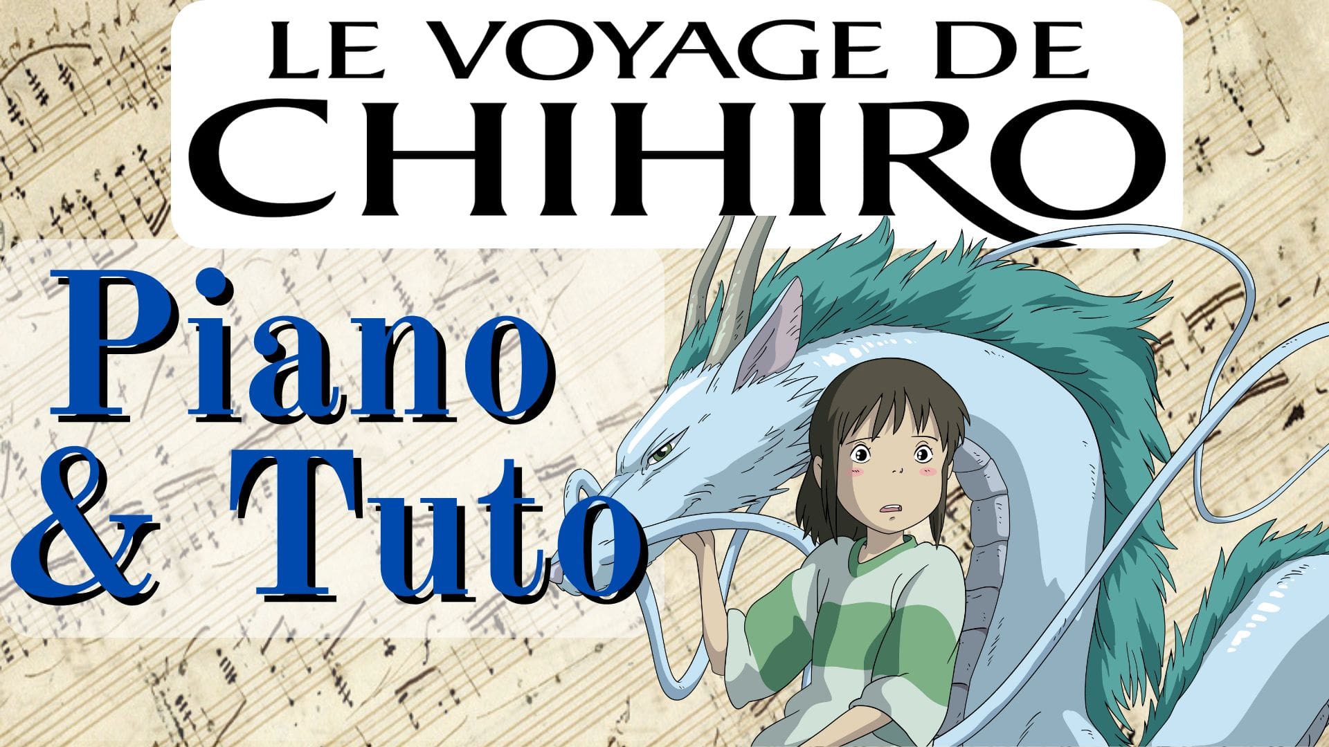 Apprendre Always With Me - Spirited Away - Piano/Tuto - Yumi Kimura